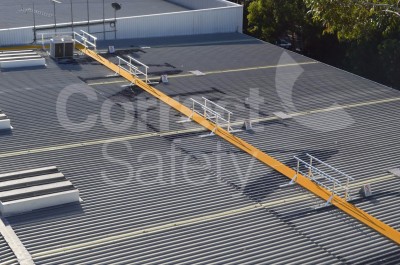 Roof Guardrail and Walkway Systems