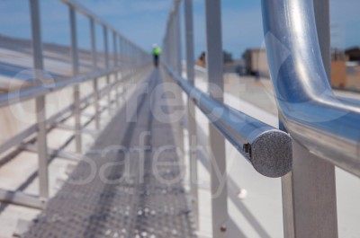 Roof Guardrail and Walkway Systems